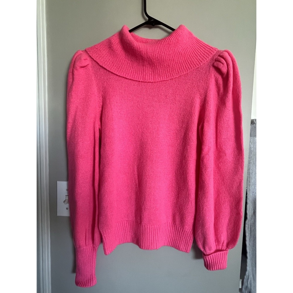 Lilly‎ Pulitzer Women's Courtland Sweater Size XS Pink Turtleneck